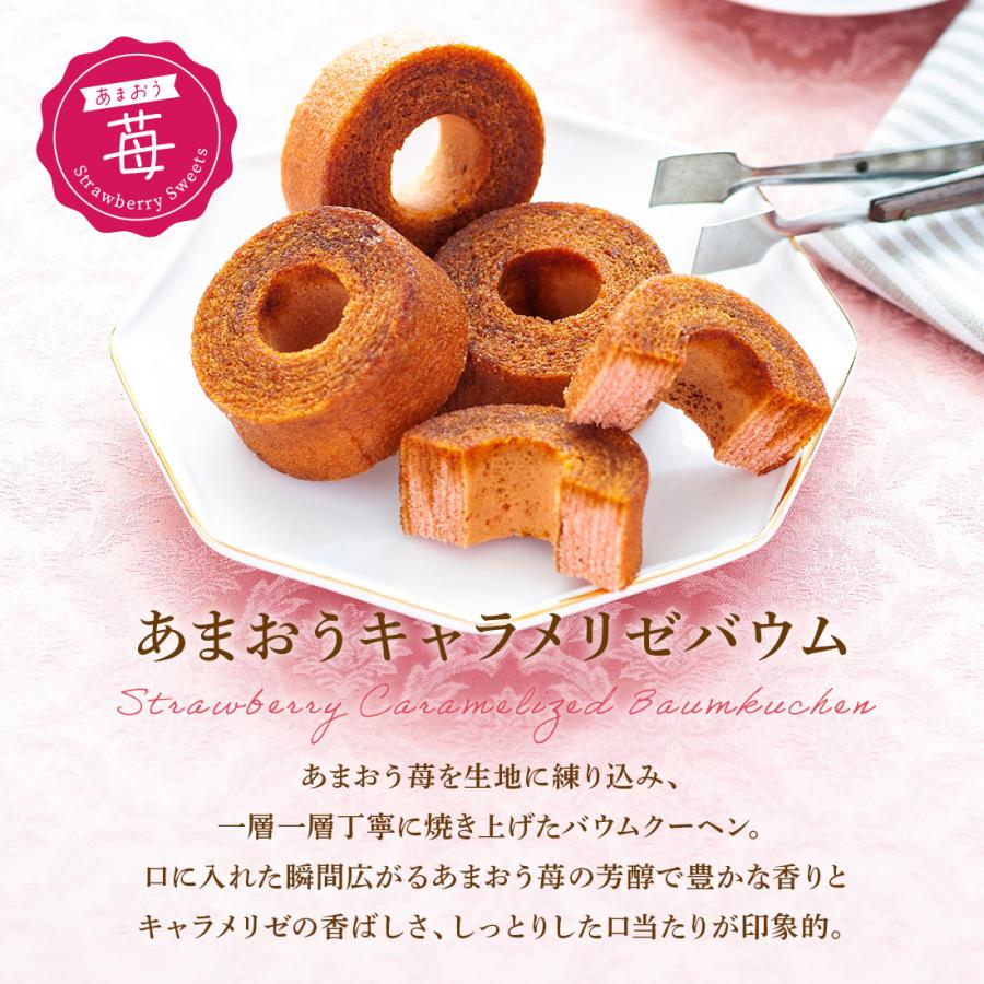 竹かご あまおう苺と糸島ミルクのスイーツセット | 焼き菓子 あまおう