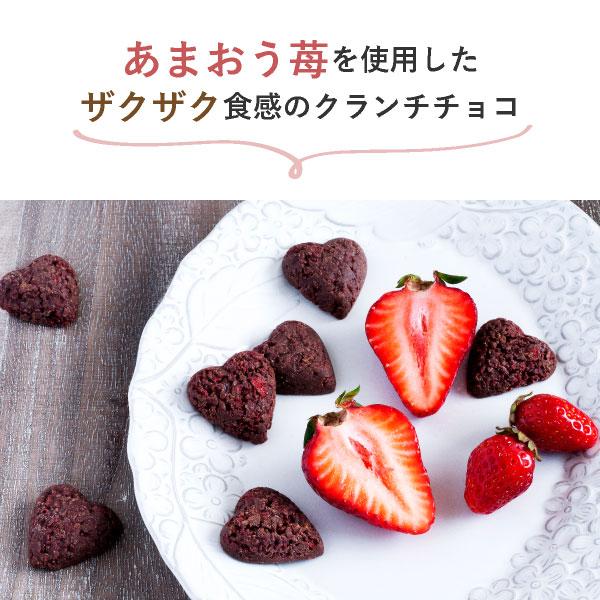 【メール便発送】あまおうクランチチョコ30個入＜通販限定のお試しお菓子セット＞洋菓子 あまおう チョコレート 送料無料 mailbin｜fuubian｜02