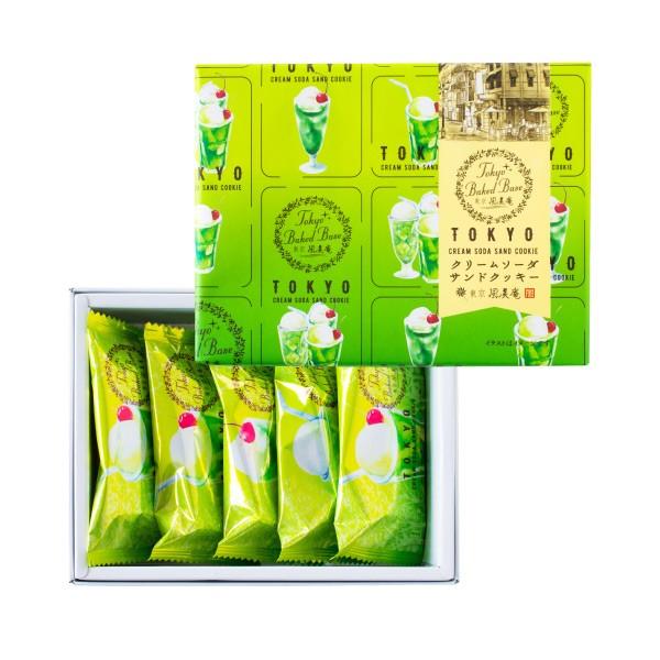 TokyoBakedBase クリームソーダサンドクッキー 5個入 東京