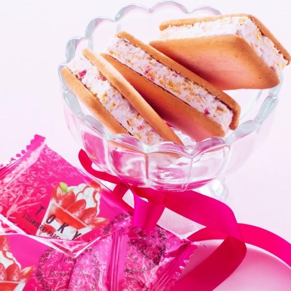 TokyoBakedBase イチゴパフェサンドクッキー 16個入 | 東京 TokyoBakedBase イチゴパフェサンドクッキー 16個入 | 東京