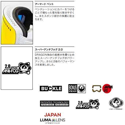 DRAGON(ドラゴン) スノーボード ゴーグル ドラゴン NFX エヌエフエックス FOLIAGE/LUMALENS J.GREEN ION(006)(20-21 2021)ジャパ? ドラゴン