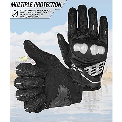 バイクグローブ 夏 メッシュグローブ夏用 オートバイ 手袋 耐用性 男女兼用 スマートフォン対応 通気性 春秋 新しい到着