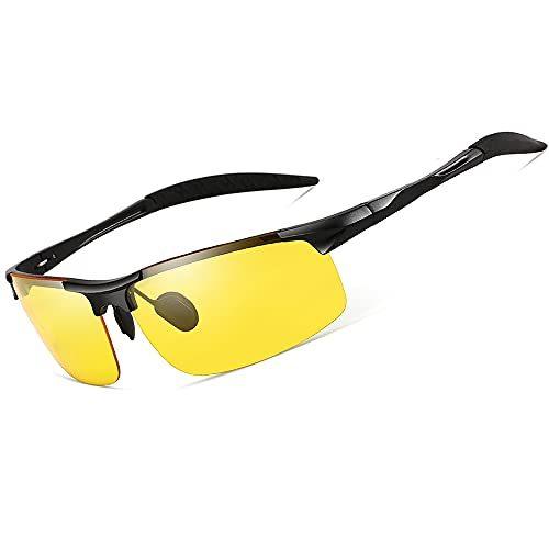 最安価格 財布 帽子 ファッション小物 夜間サングラス メンズ 夜釣り 夜間運転用 偏光レンズ 昼夜兼用 偏光サングラス ドライブ 夜間運転サングラス スポーツ 夜間メガネ ナイトサングラス Www Threeriversofs Com