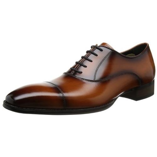 高級ブランド クリスチャンカラノ ビジネスシューズ Tk 490 メンズ キャメル 25 レインシューズ