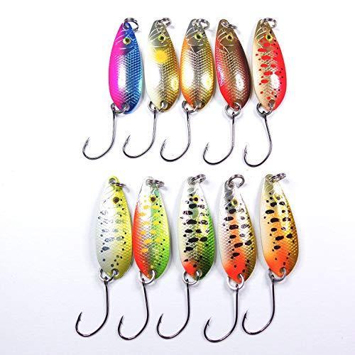 釣り 宇宙の香り Momoルアー モモルアー 渓流 トラウトスプーン アソートセット ヤマメ イワナ ニジマス 釣り用 37mm 3g X 10枚セット Aiard6pw0o Www Kbdav Ac In