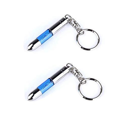 Fc 工場 車用 キーケース 2個入り 静電気除去 スティック 静電気除去機能 日本正規代理店品 ブル 簡単 静電気防止キーホルダー 除電 静電気除去 グッズ 除去 バー