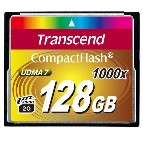 大勧め Transcend TS128GCF1000 128GB 1000倍速CFカード プリペイドカード（コード販売）