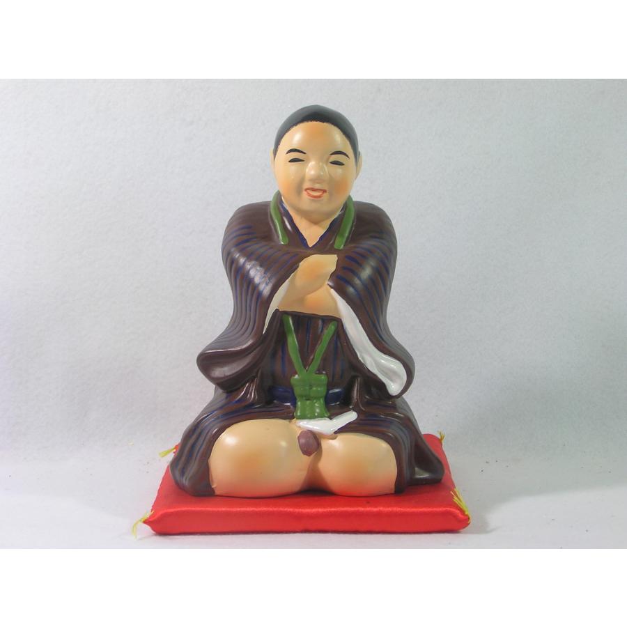 仙台四郎木彫り 開運仙臺四郎（せんだいしろう）「福の神仙台四郎木彫りの置物