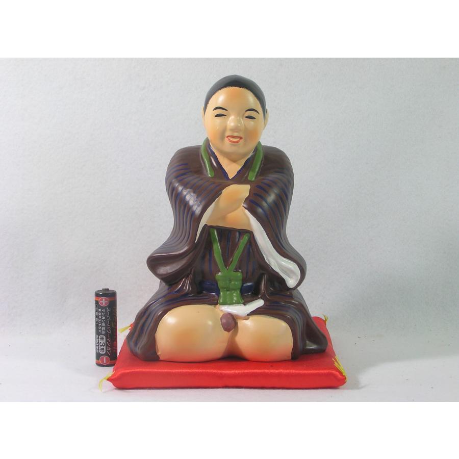 仙臺四郎（せんだいしろう）「福の神仙台四郎の置物[大]」樹脂製