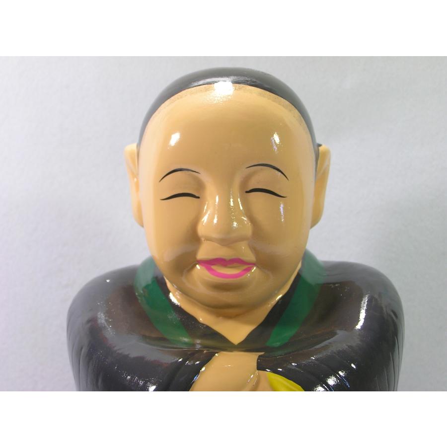 仙臺四郎（せんだいしろう）「福の神仙台四郎の置物」陶器製 明治時代
