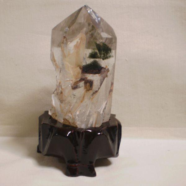 ファントムクォーツポリッシュ六角柱AAAAA山々の数は希少価値‼️大特価