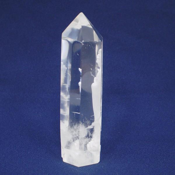 開運　観音様水晶 水晶彫刻 観音様 （天然水晶） 木製台付 No.80 | 神棚・神具の製造販売