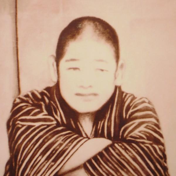 仙台四郎（せんだいしろう）の写真 セピアLサイズ 『実在した福の神