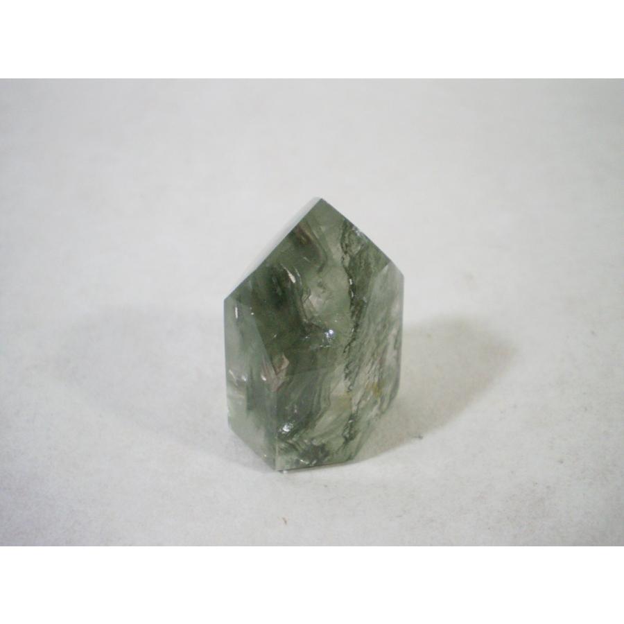 希少❗️ガーデンクォーツインクォーツ 虹☆六角柱 ポイント庭園水晶