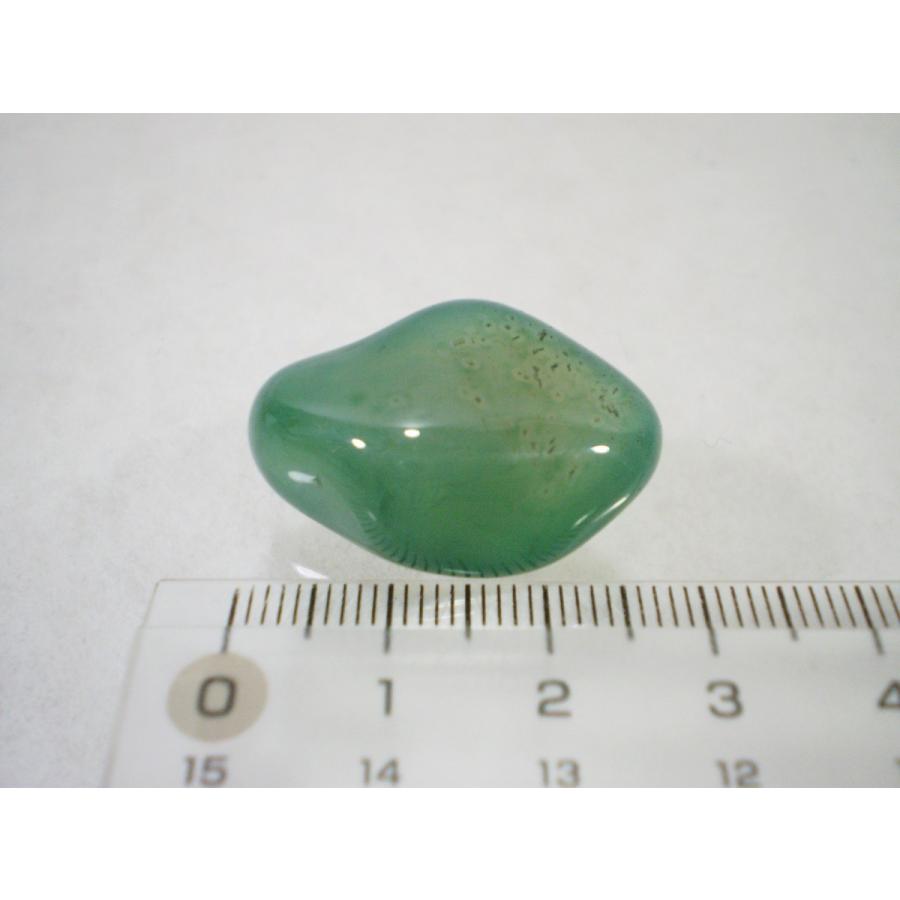 グリーンカルセドニー（緑玉髄）天然石 原石 タンブル パワーストーン