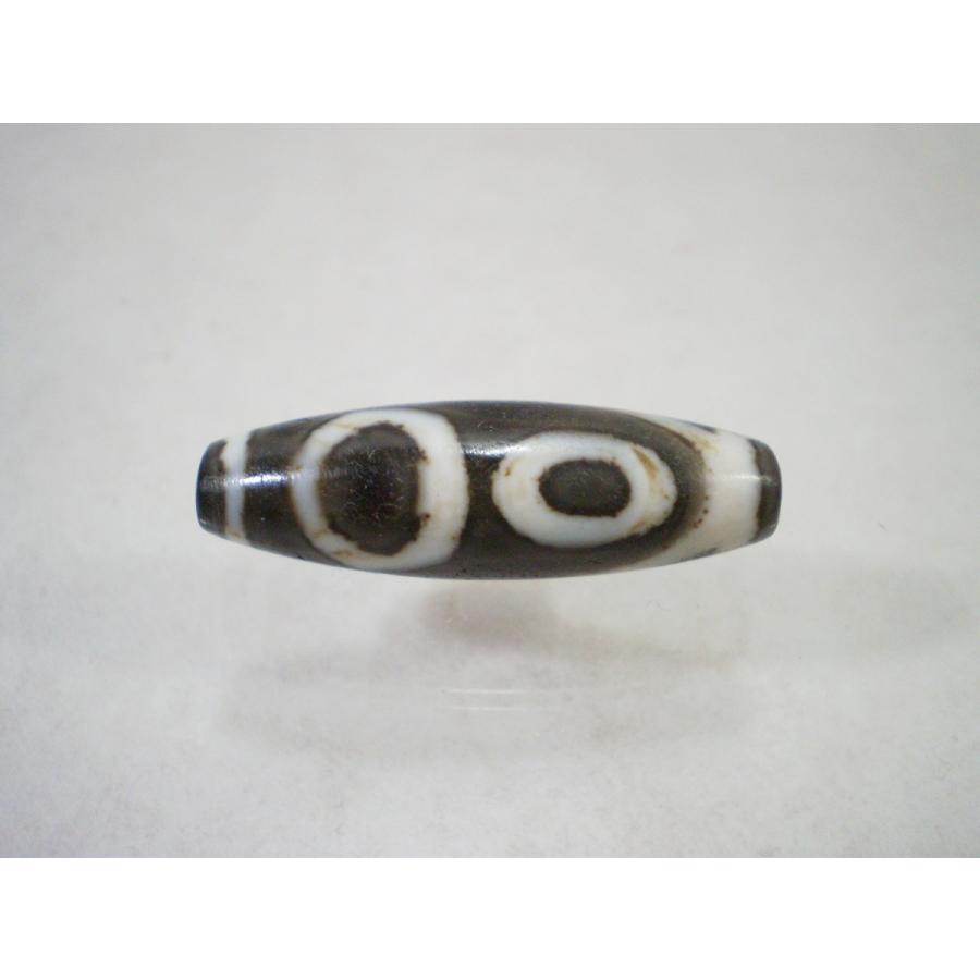 稀少 蔵出し/老礦天珠・ 三眼天珠（さんがんてんじゅ）180120-5