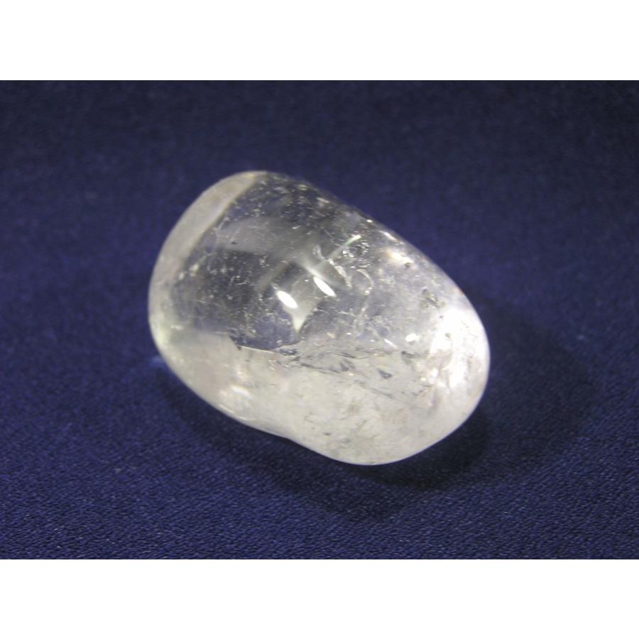 天然石 水晶（クリスタル）原石 タンブル 清らかに浄化し夢を実現させ