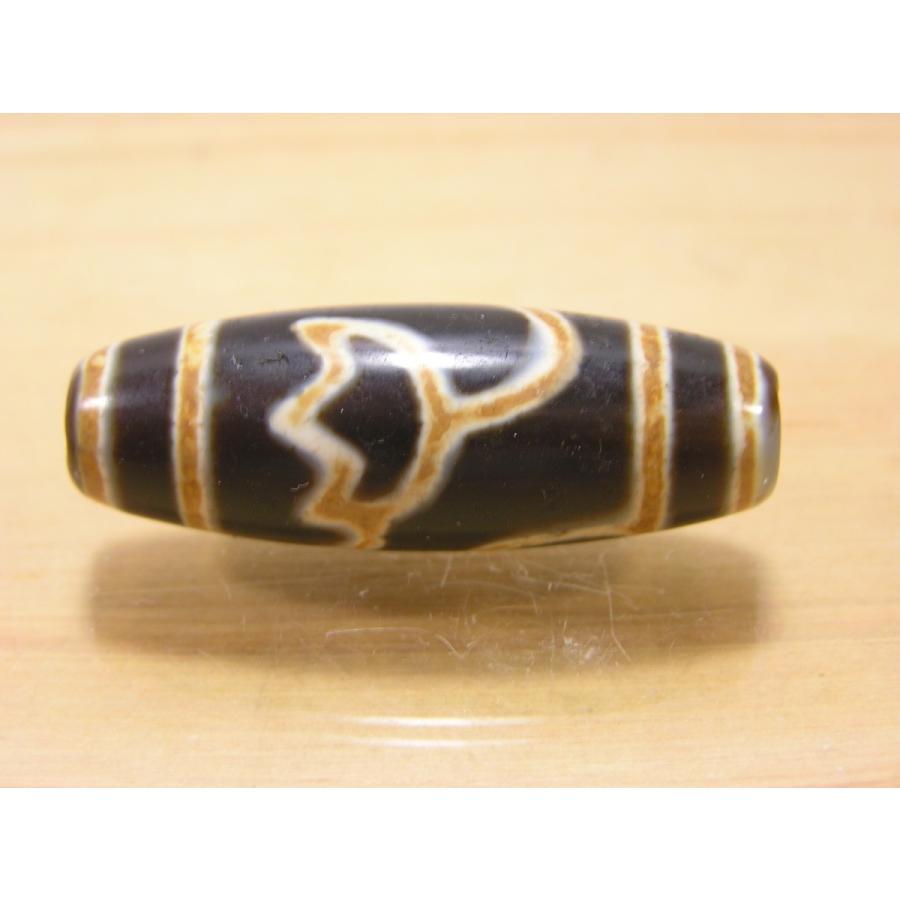 水蓮花天珠（すいれんかてんじゅ）アンティーク天珠 稀少 魔除け 開運 パワーストーン 瑪瑙 心身の浄化を表す水蓮花天珠 230416-8