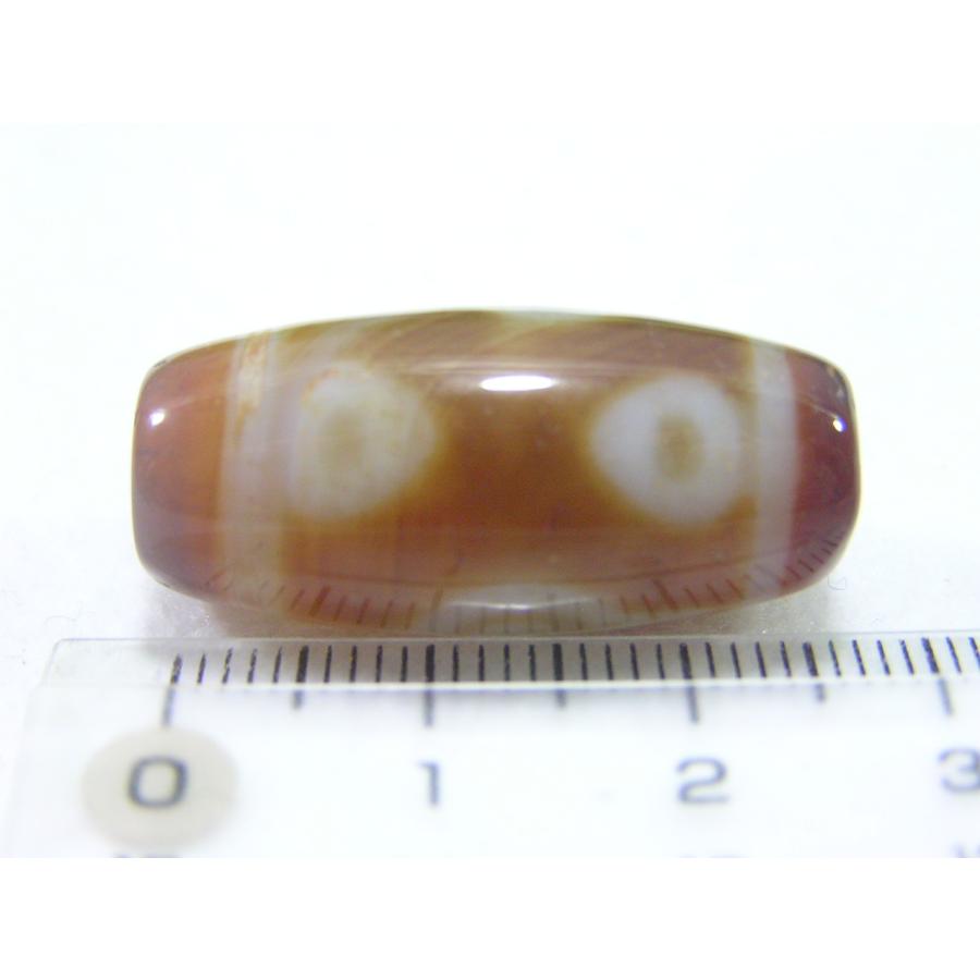 如意二眼天珠（にょいにがんてんじゅ） 瑪瑙 稀少 蔵出し 天珠 数千年