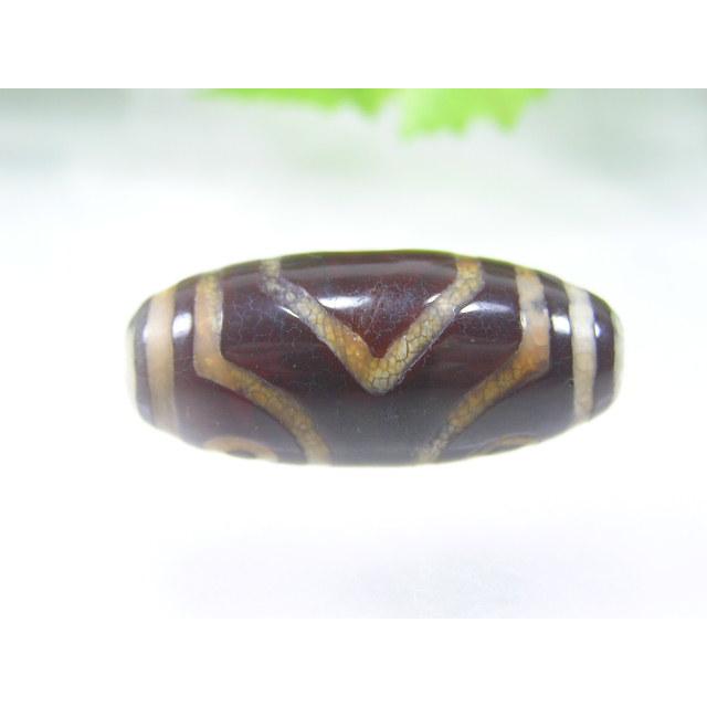 三眼天珠 稀少 蔵出し天珠 開運 金運 事業運 仕事運アップを願う方に