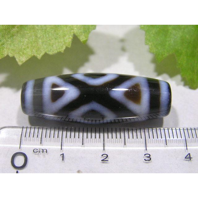 K-673チベット 希少 大型 万字【卍字】天珠 置物 風水 最強パワー K