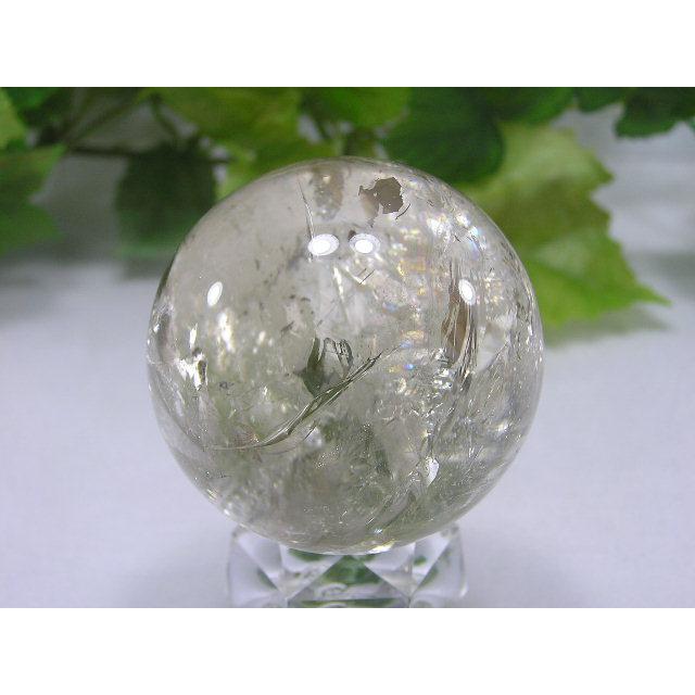 シトリン（黄水晶）の丸玉 47mm 天然石 パワーストーン 金運アップ