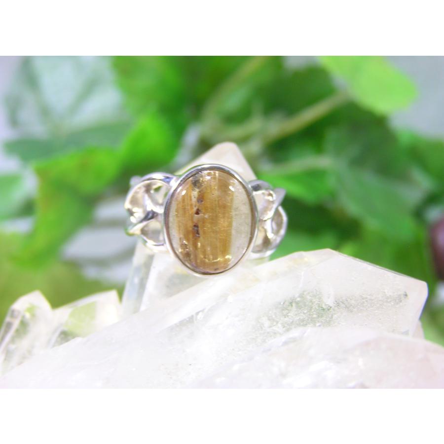 ⭐︎【天然】タイチンクオーツ リング s925 ⭐︎【天然】タイチンクオーツ リング s925 14.5x12x10mm