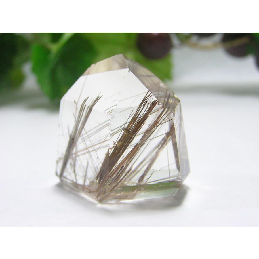 ルチルクォーツ （針水晶） 天然石 原石 パワースト―ン 金運アップ