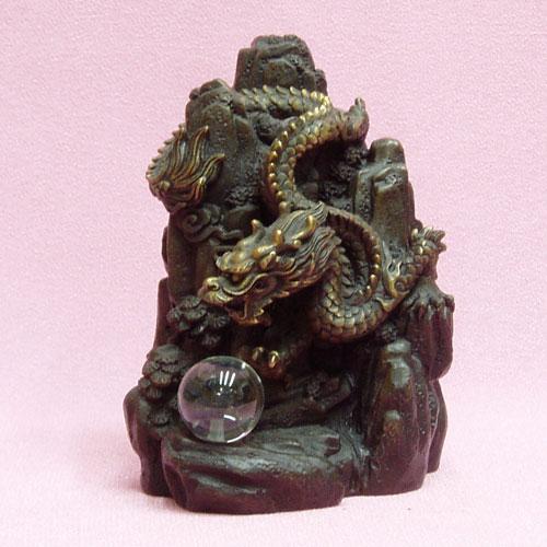 風水 山水龍の置物 下山 小 真鍮製 最強 の龍の置物 天から降りてくる5本爪の皇帝の龍の置物 F01 05 Sass 風水天珠堂 通販 Yahoo ショッピング