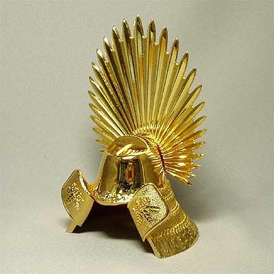 太閤秀吉（たいこうひでよし）黄金の豆兜 大人気の戦国武将 豊臣