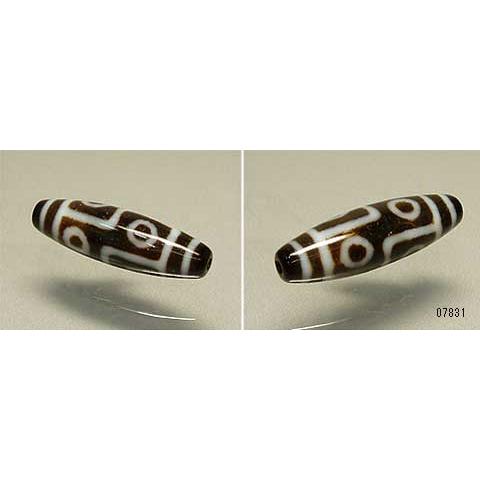 六眼天珠 瑪瑙 パワーストーン 数千年前のチベットに古代より伝わる