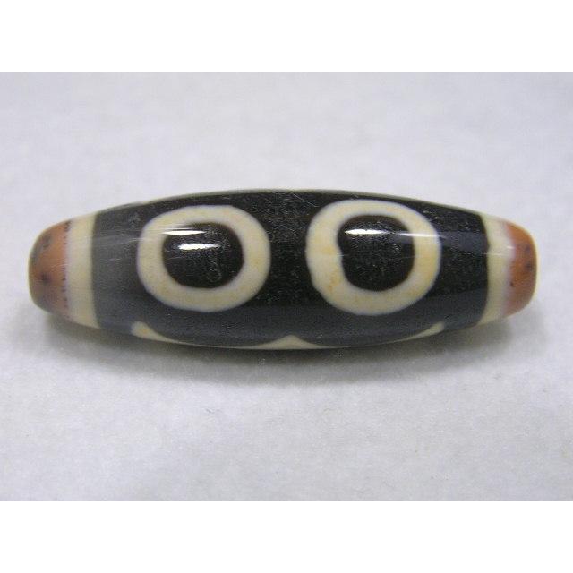 三眼天珠 稀少 黄色 蔵出し 天珠 開運 金運 事業運 仕事運アップを願う