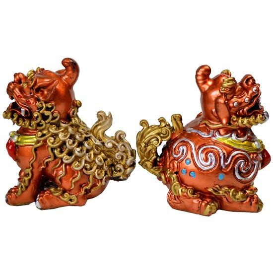 NO-31（送料無料）☆≪古色骨董≫風水の貔貅（ヒキュウ大）◇雄