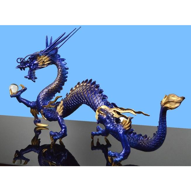 NO-7(送料無料)◇超巨大龍◇《三本指の龍》◇【青龍】◇水神・青光龍