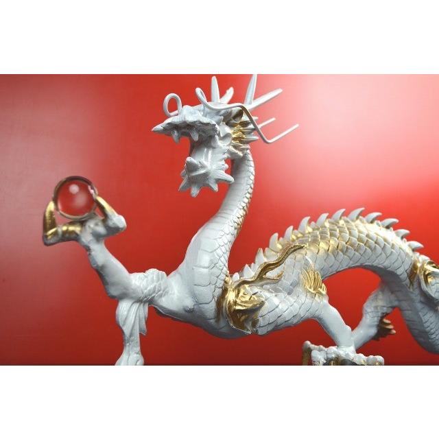 NO-3(送料無料)◇超巨大龍◇《三本指の龍》◇願い龍の最高位◇【白龍