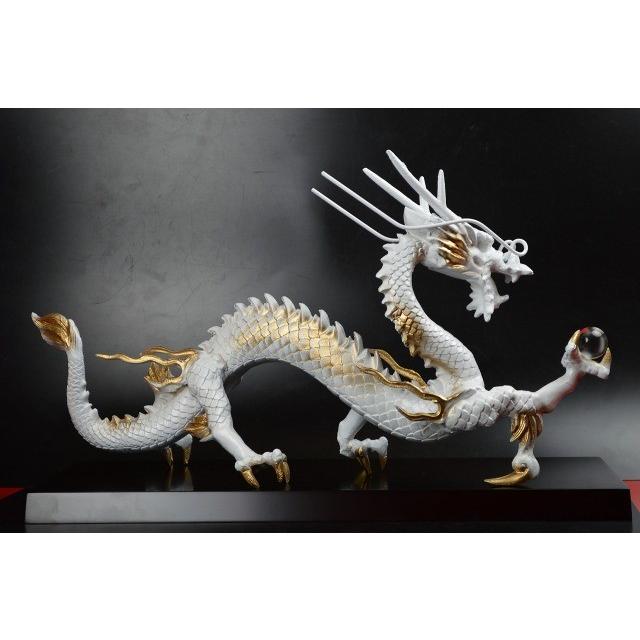 NO-3(送料無料)◇超巨大龍◇《三本指の龍》◇願い龍の最高位◇【白龍