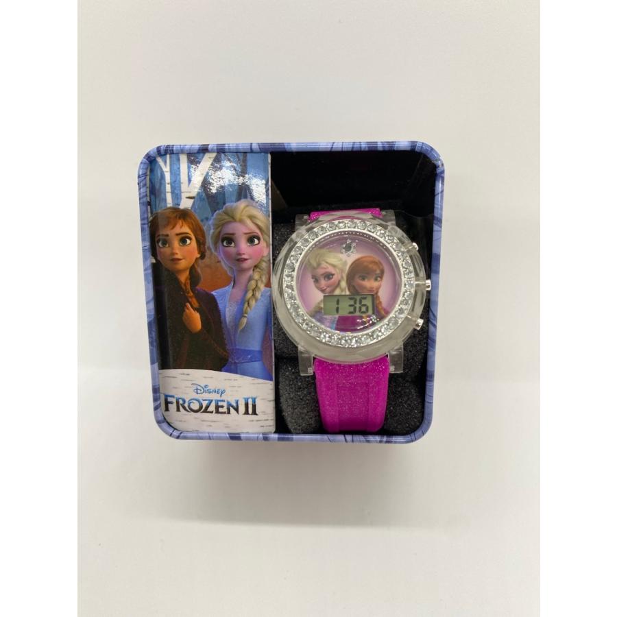 ディズニー Disney アナ雪 女の子 腕時計 ガールズ ウォッチ パープル 3色イルミネーション アナと雪の女王 |  | 04