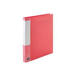 (100 sets for business use) Jointex Ring type clear book D051J-RD Red 1 book