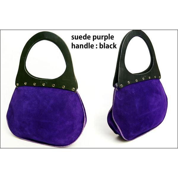 ふるさと納税 Dean ディーン Round Machine ハンドバッグ 紫 ハンドル 黒 全国宅配無料 Mercurytechnologies Mn Com