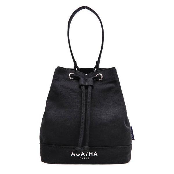 レディースファッション バッグ AGATHA（アガタ）AGT202-521 キャンバス生地の巾着型2Wayハンドバッグ 