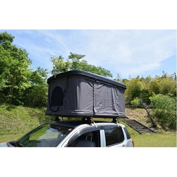 Absブラックハードシェル 自動車用ポップアップ式ルーフテント 長さ210cm仕様 アウトドア 車上テント 車用 キャンピングカー 代引不可 Ds ふわふわり 通販 Yahoo ショッピング