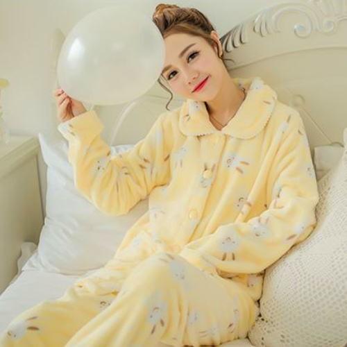 フワフワ素材のルームウェアセット ルームウェア 上下セット もこもこ レディース ふわふわ パジャマ 冬