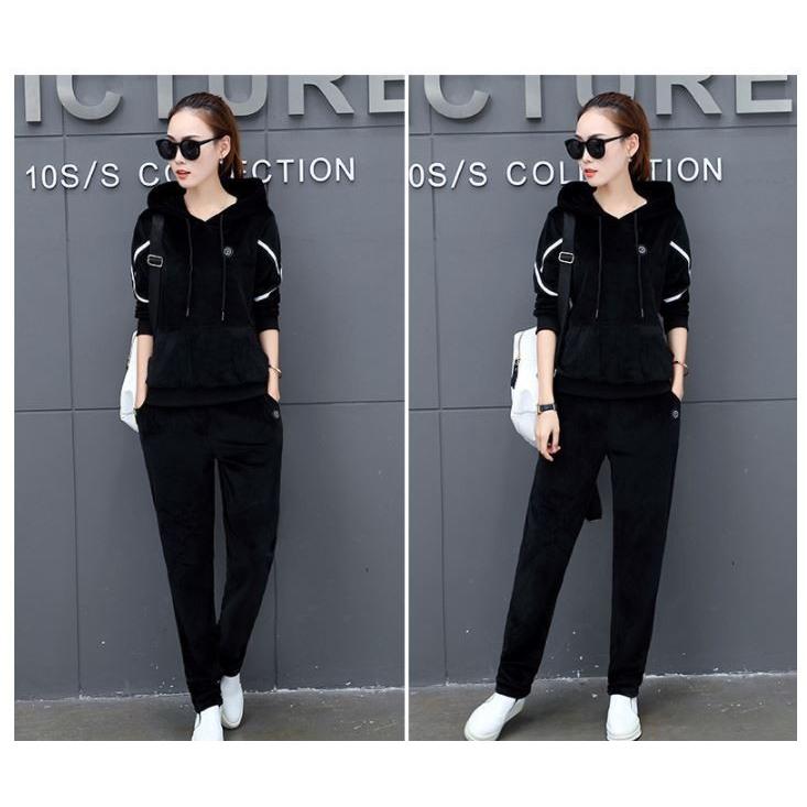 セットアップ レディース ベロア スウェット 上下 送料無料 : ふわふわ