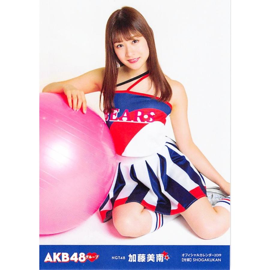 加藤美南 生写真 AKB48グループ オフィシャルカレンダー2019 封入特典 (カレンダーは付属しません)｜fuwaneko