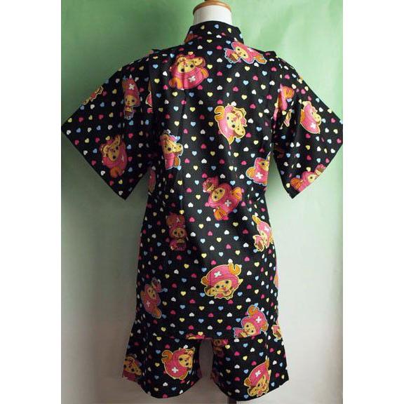 甚平 子供 女の子 ワンピース チョッパー 130 じんべい Childjnbei 和の洋服とエプロンのお店 布和里 通販 Yahoo ショッピング