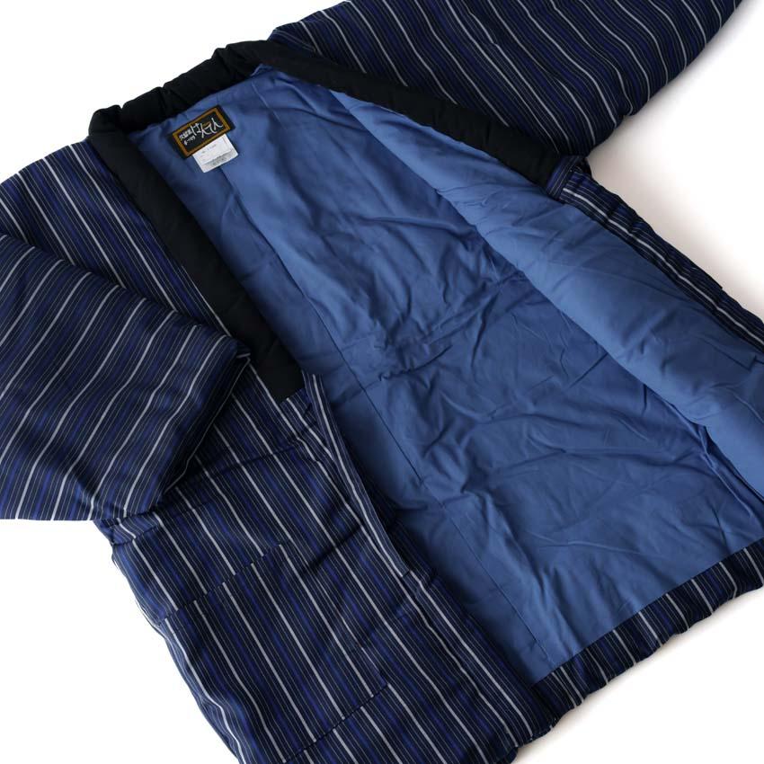 新品  はんてん 久留米 日本製 綿の郷 綿入れ 暖かい ゆったり LL 男性用 半纏 防寒 和服 楽天市場】LLサイズ 久留米 中綿入り半天 お家で洗える あったか