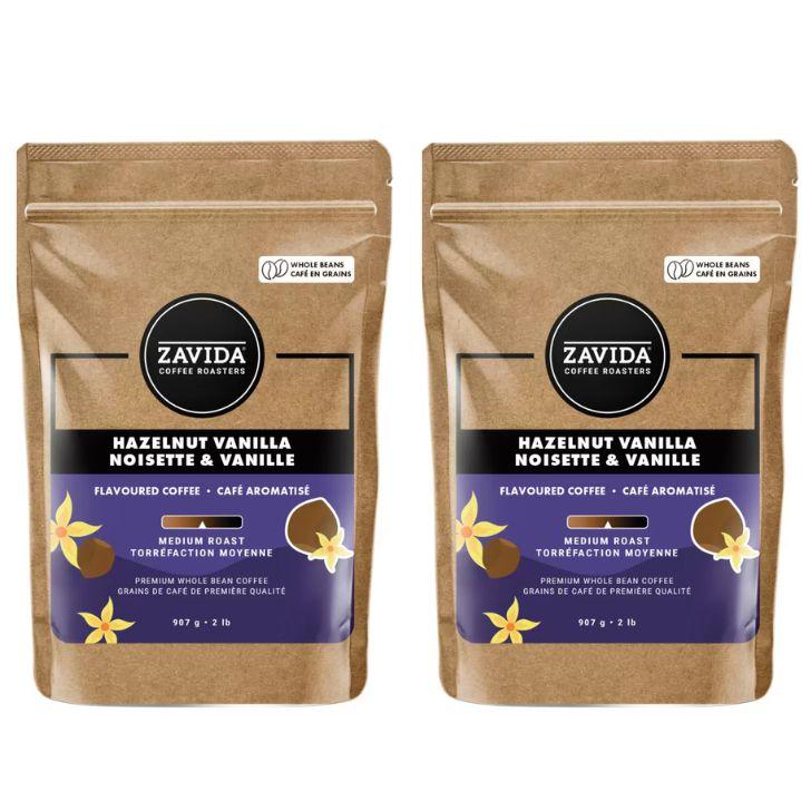 コストコ　ザビダヘーゼルナッツコーヒー907g コストコ（Costco） ZAVIDA ザビダ ヘーゼルナッツ バニラホールビーン