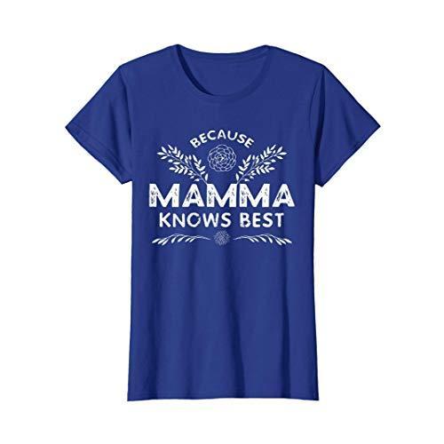 レディース かわいいママ妻おばあちゃん誕生日Xmasギフトママが一番知っている Tシャツ 半袖