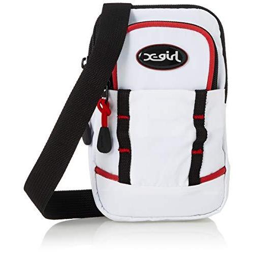 国内配送 エックスガール ショルダーバック Oval Logo Shoulder Pouch White 最安 Idealabodes Com