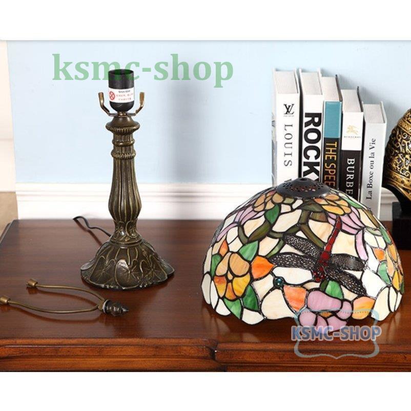 人気あり☆注目☆レトロな雰囲気 ステンドグラスランプ ティファニー